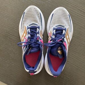 Saucony Ride 15 Women's Size 9.5 Gray Lace Up Running Shoes S10729-40